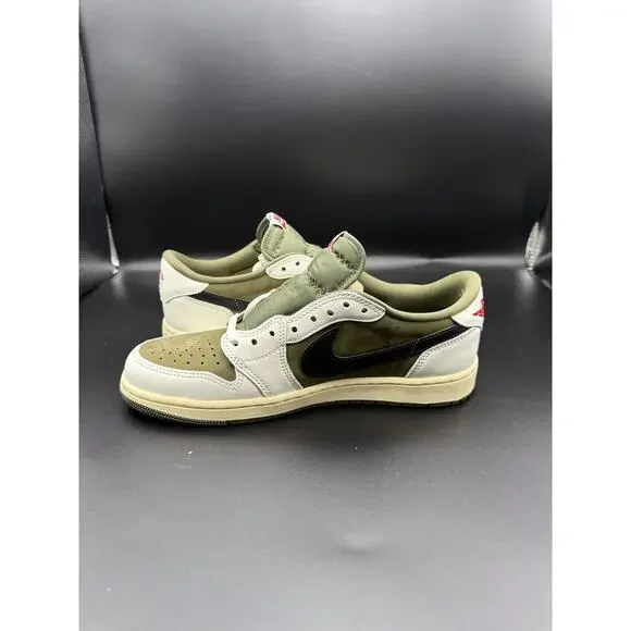 Air Jordan 1 Low OG SP Olive Green US9 - Picture 3 of 13